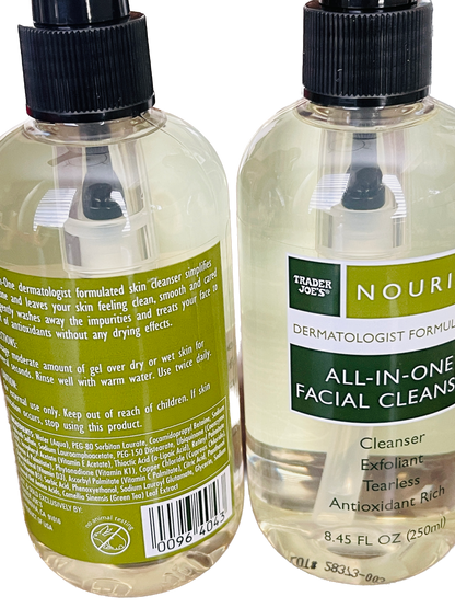 Trader Joe's Nourish All-In-One Facial Cleanser