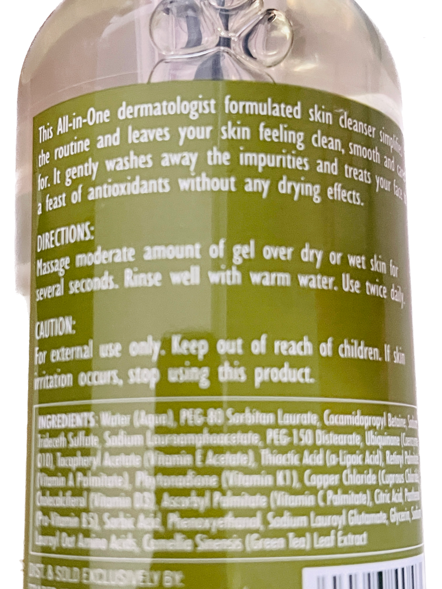 Trader Joe's Nourish All-In-One Facial Cleanser