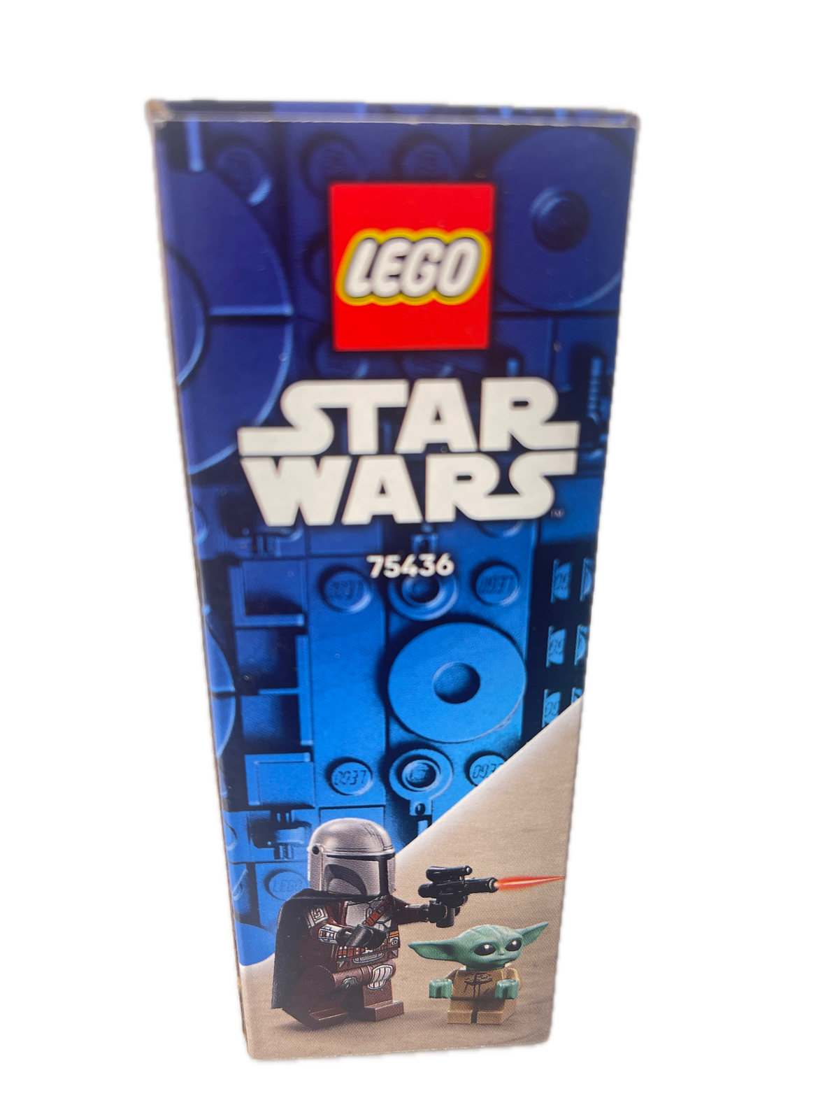 LEGO Star Wars 75436 Grogu minifigure box on a plain white background.