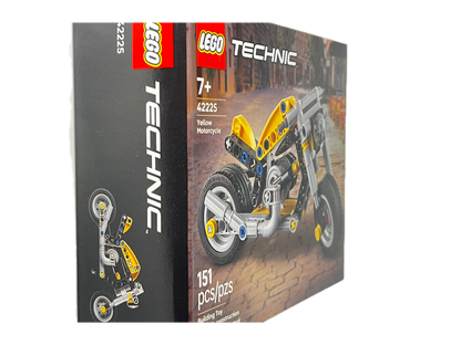 LEGO | Technic | Yellow Motorcycle | 151 Pieces | 42225