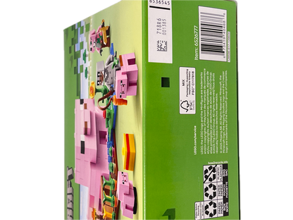 LEGO | Minecraft | The Baby Pig House | 238 Pieces | 21268