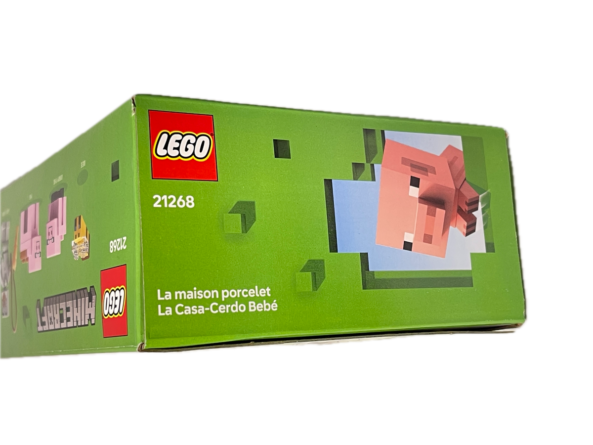 LEGO | Minecraft | The Baby Pig House | 238 Pieces | 21268