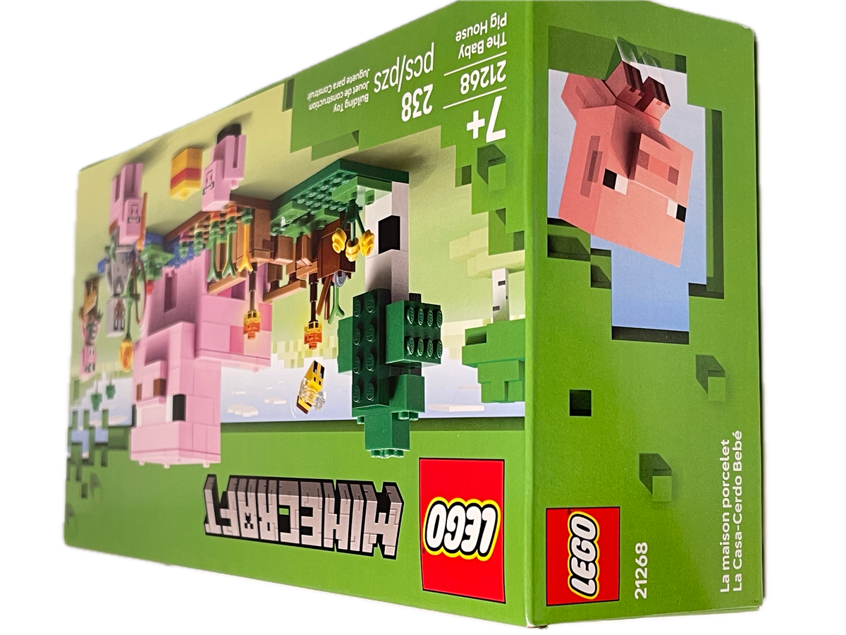 LEGO | Minecraft | The Baby Pig House | 238 Pieces | 21268
