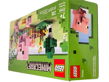 LEGO | Minecraft | The Baby Pig House | 238 Pieces | 21268