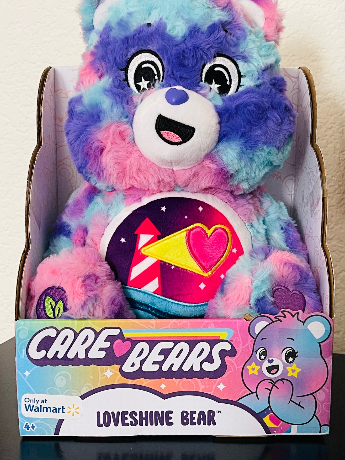 Care Bears Loveshine Bear 14" Medium Plush - Color Splash Collection