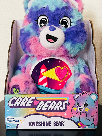 Care Bears Loveshine Bear 14" Medium Plush - Color Splash Collection