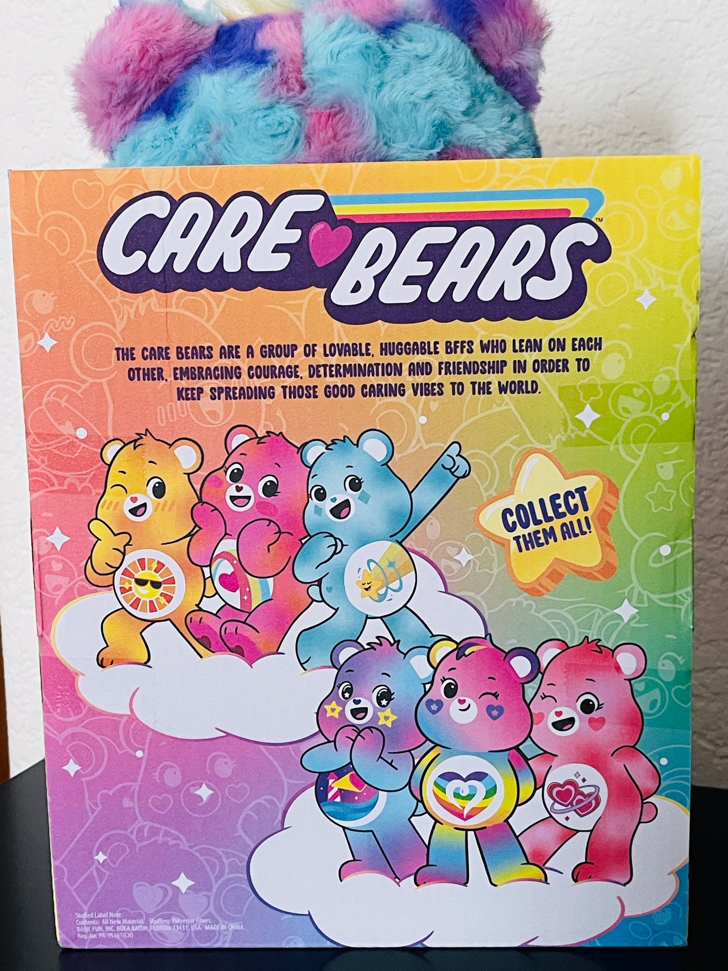 Care Bears Loveshine Bear 14" Medium Plush - Color Splash Collection