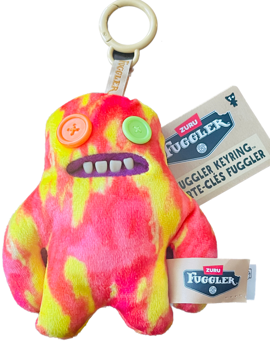 Fuggler by Zuru | Monster Blue Butt Clip on Keyring