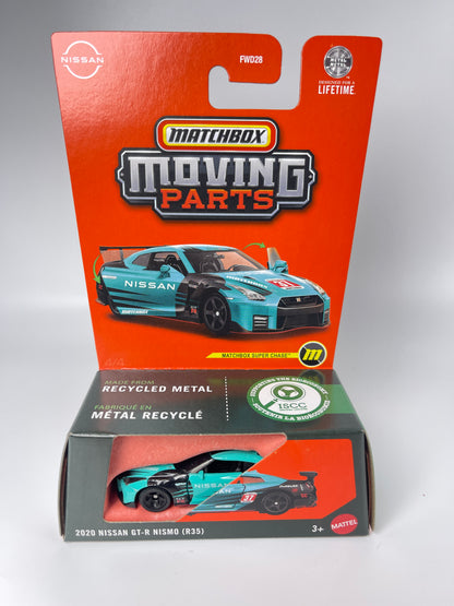 2026 Matchbox Moving Parts 2020 Nissan GT-R Nismo (R35) Match Box Super Chase