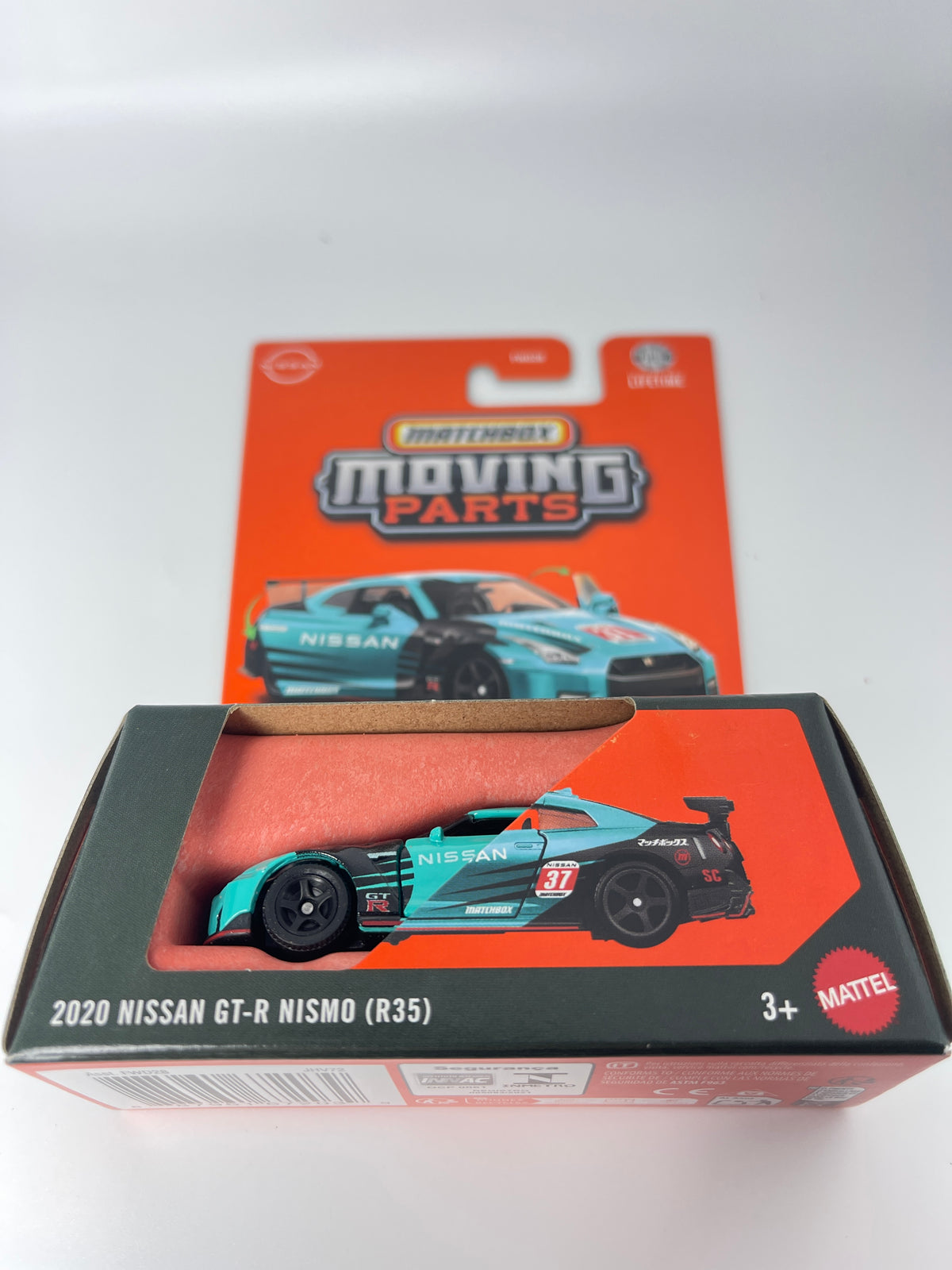 2026 Matchbox Moving Parts 2020 Nissan GT-R Nismo (R35) Match Box Super Chase