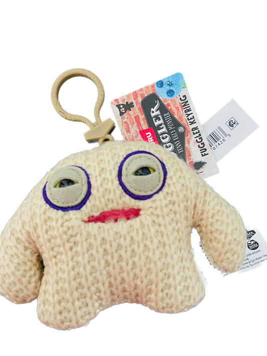 Fuggler by Zuru - Mr Needles Tan Clip on Keyring