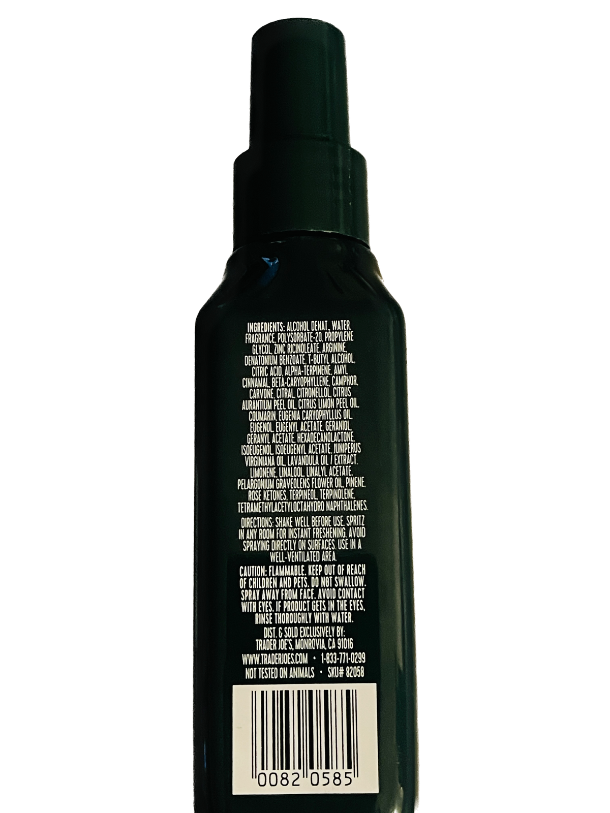 Trader Joe's Bergamot & Vetiver Scented Room Spritz (2 Pack)