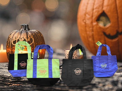 Trader Joe's | Halloween Canvas Totes | Set of 4 (2026)
