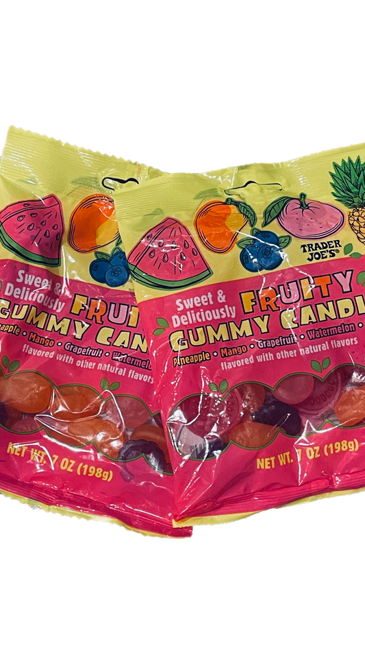 Trader Joe's Fruity Gummy Candies | 2 Pack