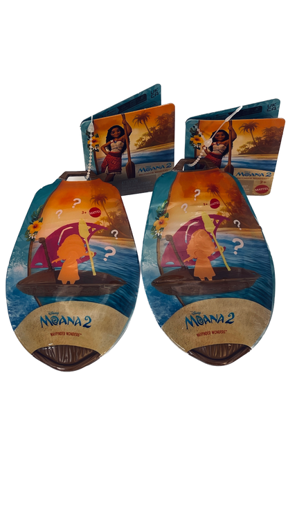 Disney Moana 2 Wayfinder Wonders with Surprise Small Doll, Canoe & Accessory