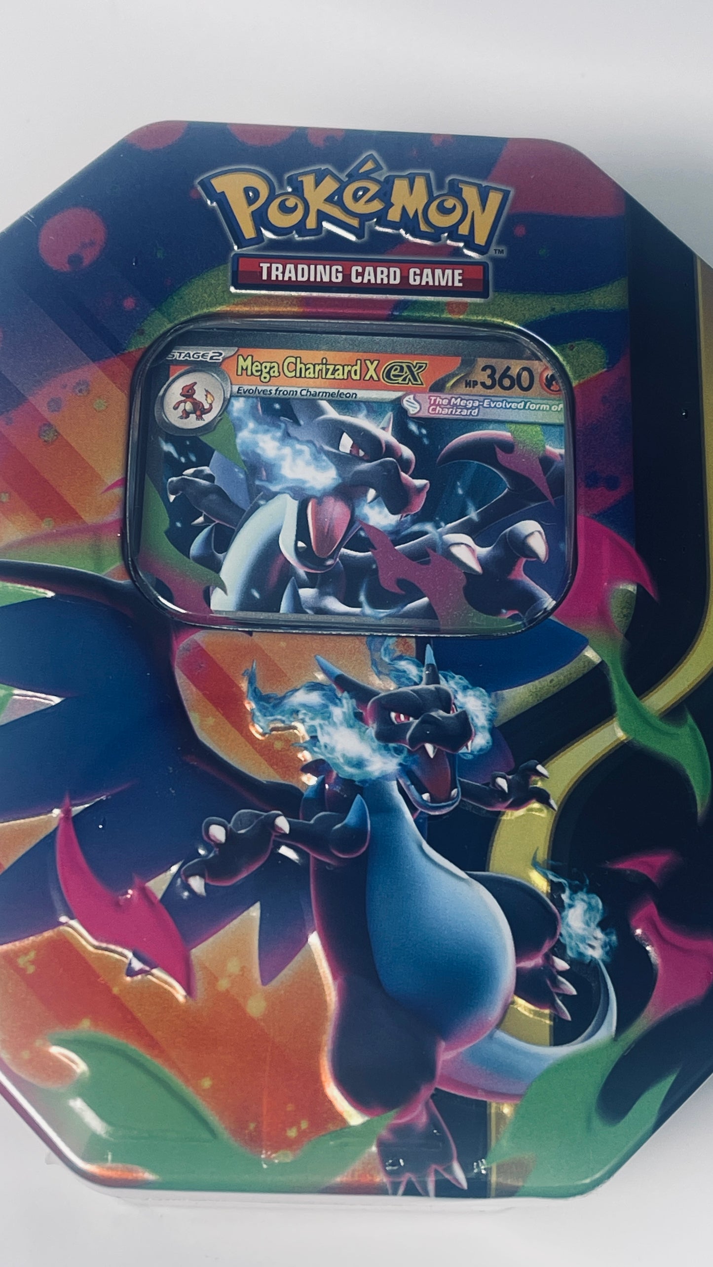 Pokémon Trading Card Game Mega Charizard X ex Tin