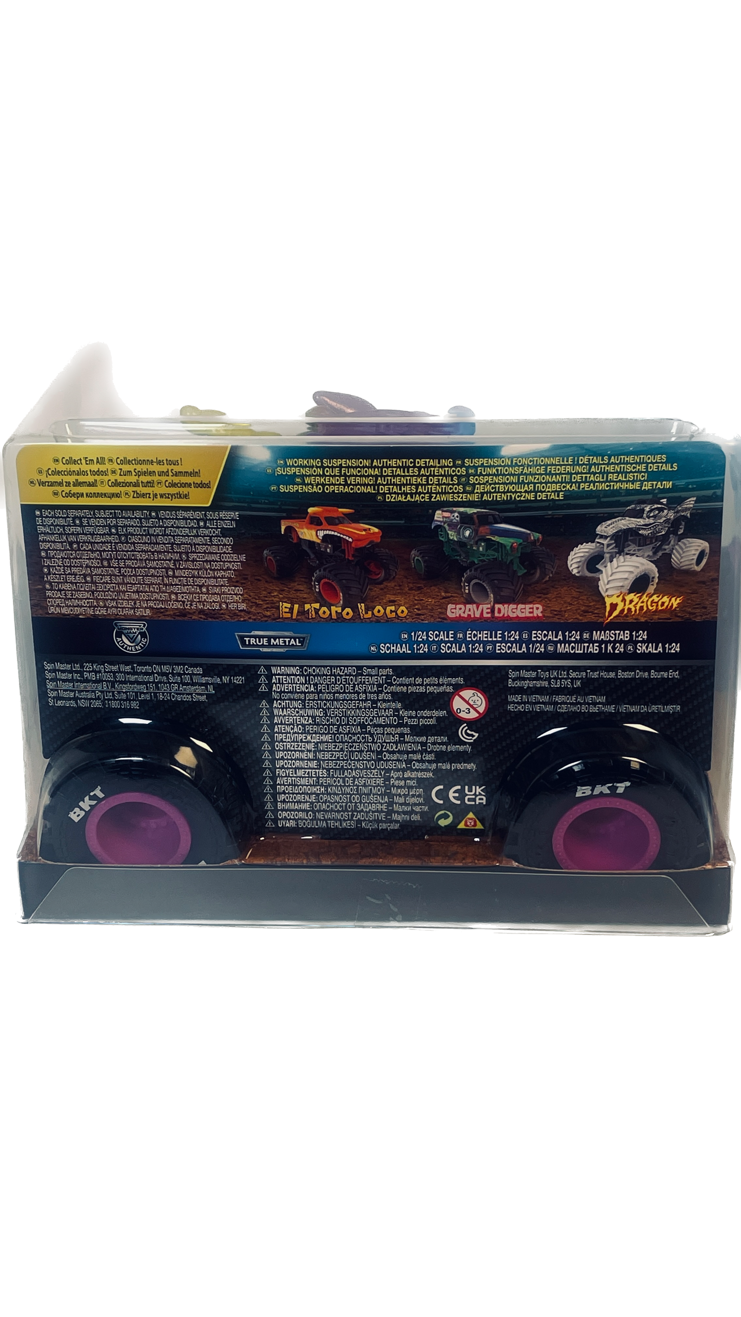 Monster Jam | Sparkle Smash | 1:64 Scale Die-Cast Monster Truck