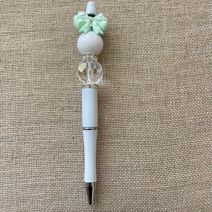 Bead and Focal Bow Pen