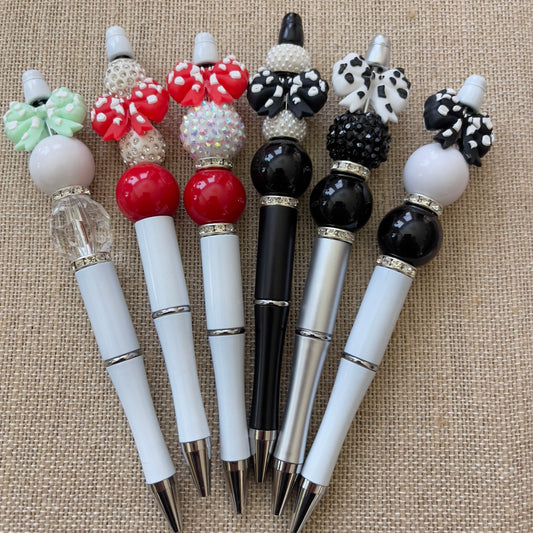 Bead and Focal Bow Pen