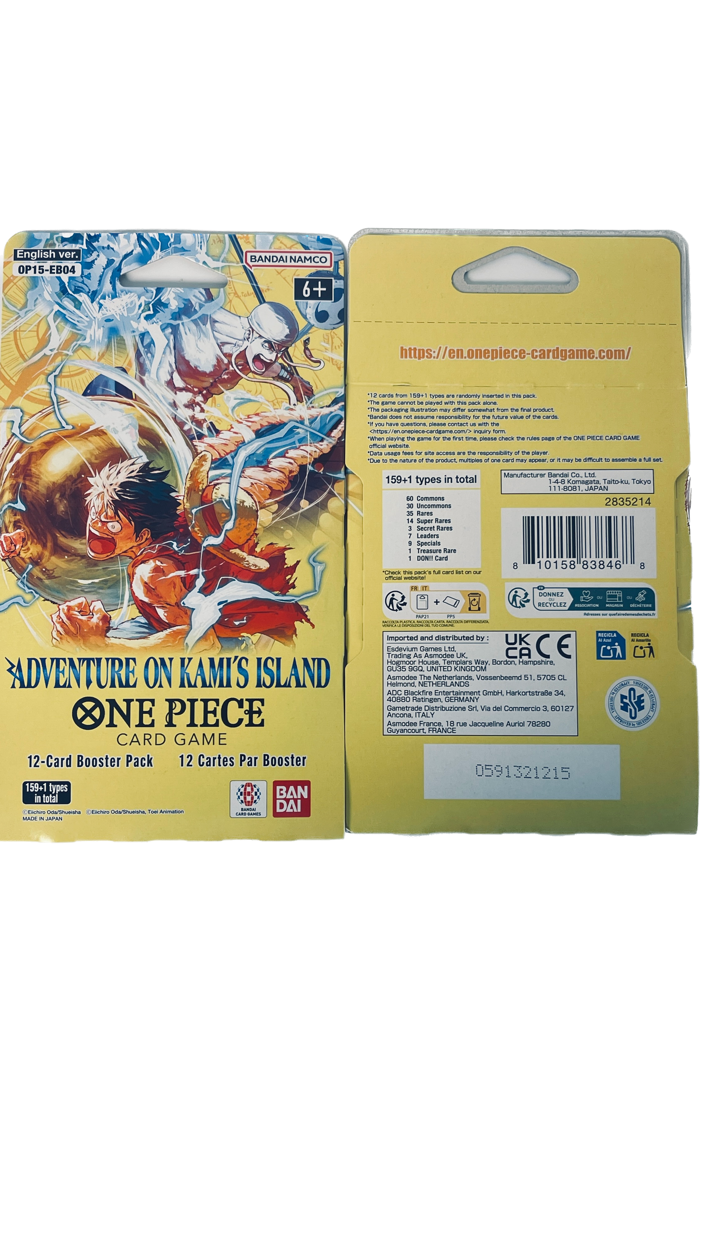 One Piece | Adventure on Kami's Island | 2 Pack