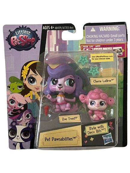 Littlest Pet Shop - Zoe Trent & Cherie LaBrie Brand New
