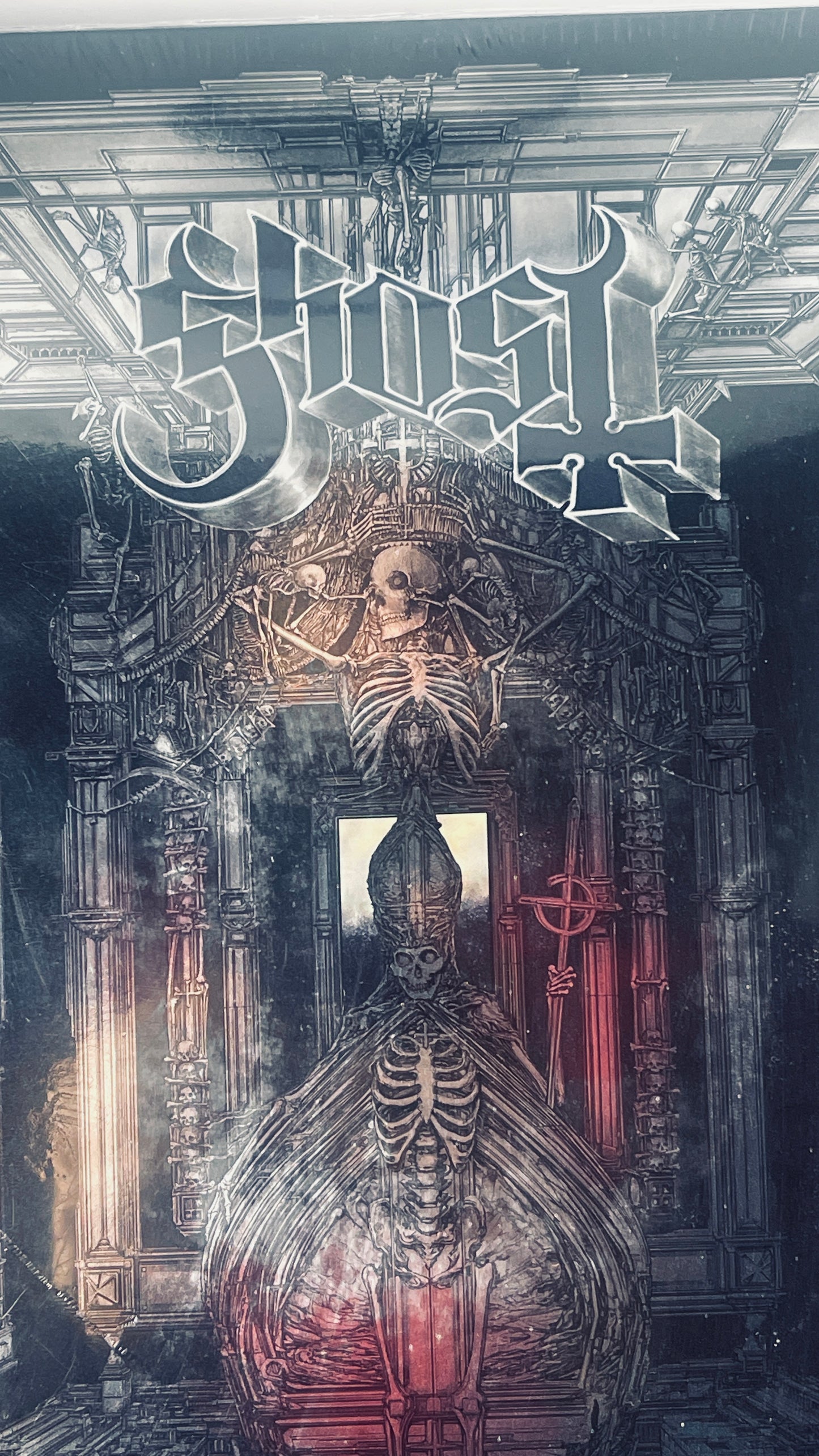 Ghost Skeleta | Limited Edition LP + Lg T-Shirt | Violet Mist Vinyl