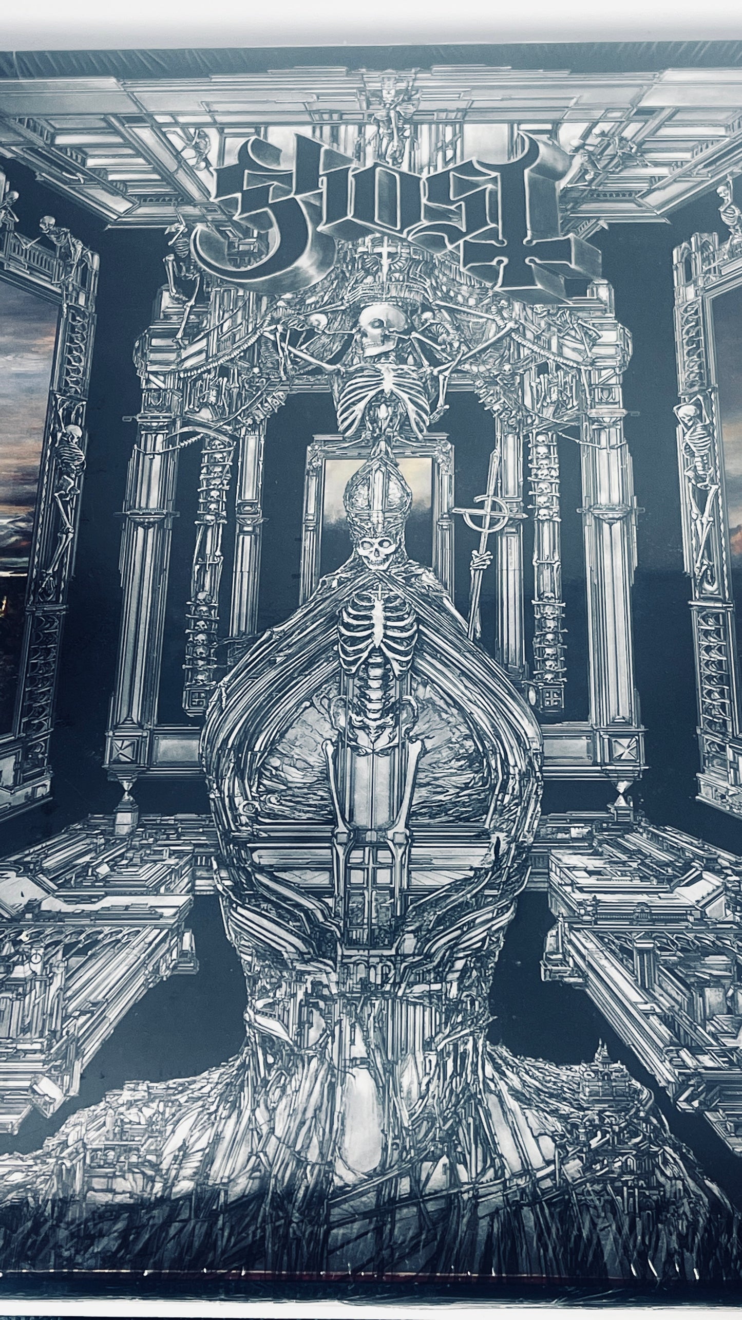 Ghost Skeleta | Limited Edition LP + Lg T-Shirt | Violet Mist Vinyl