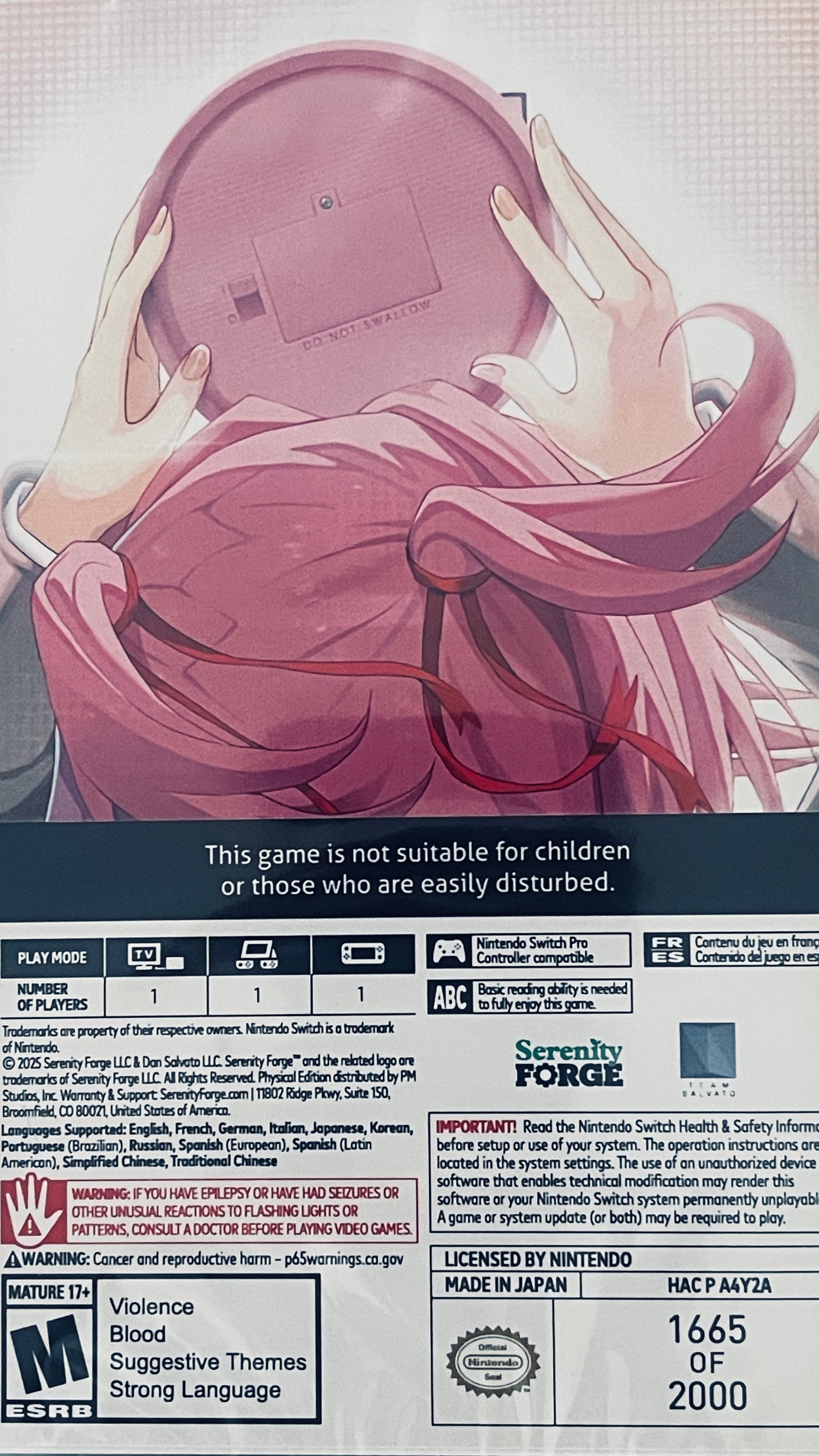 Doki Doki | Literature Club Plus | Nintendo Switch
