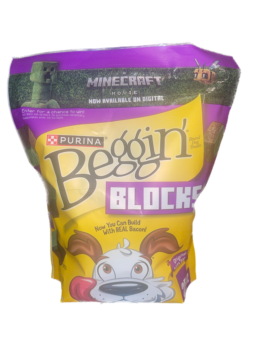 Purina Beggin’ Blocks - Dog Treats With Real Bacon, 25 oz.