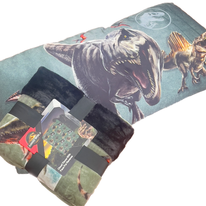 Jurassic Park Pillow And Blankets -Jurassic World Blazing Fury