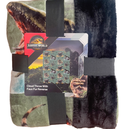 Jurassic Park Pillow And Blankets -Jurassic World Blazing Fury
