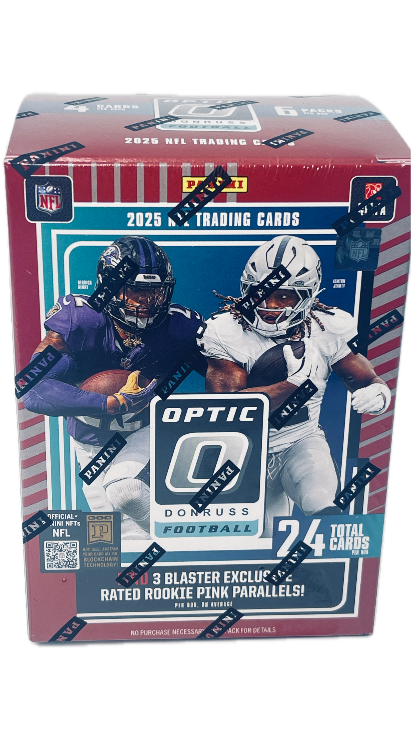 Topps Panini | 2025  Donruss Optic | NFL Football Trading Cards | 3 Blaster Exclusive
