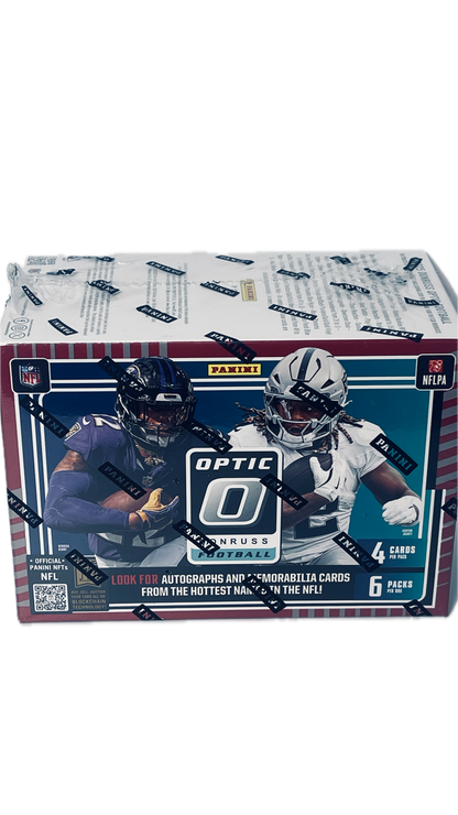 Topps Panini | 2025  Donruss Optic | NFL Football Trading Cards | 3 Blaster Exclusive