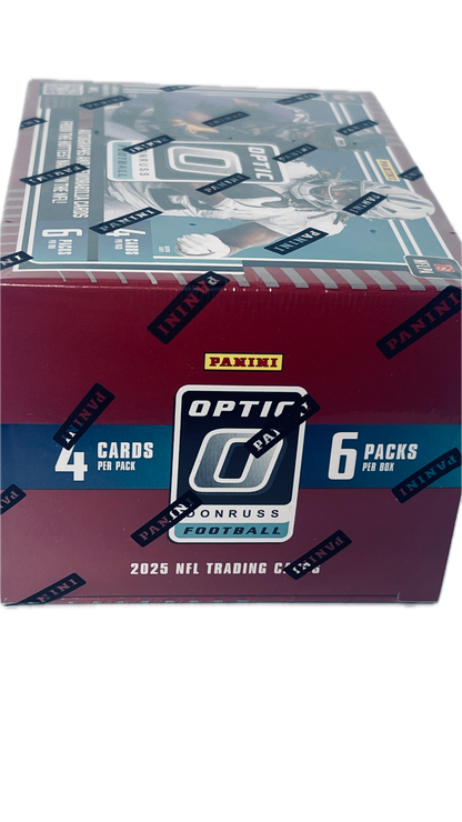 Topps Panini | 2025  Donruss Optic | NFL Football Trading Cards | 3 Blaster Exclusive