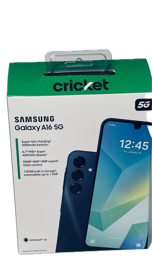 Samsung Galaxy A16 5G | 128GB | 50 MP Triple Camera | 6.7 FHD | Sealed Box