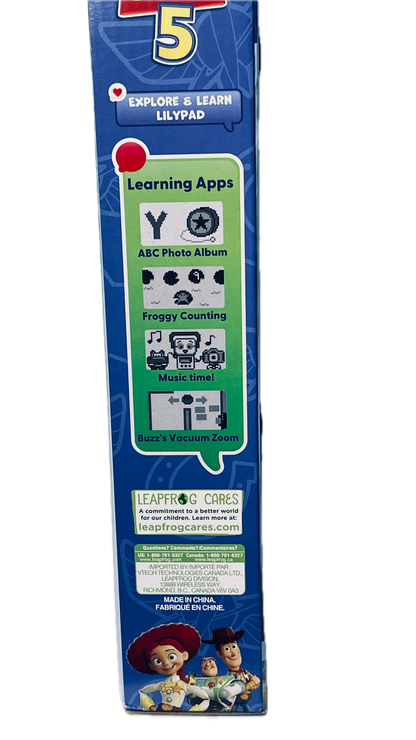 LeapFrog | Toy Story 5 Interactive Lilypad Tablet | Toddlers Ages 3-5 Years