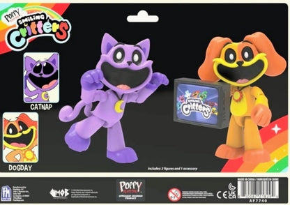 Poppy Playtime Smiling Critters — Catnap & Dogday Plush Set