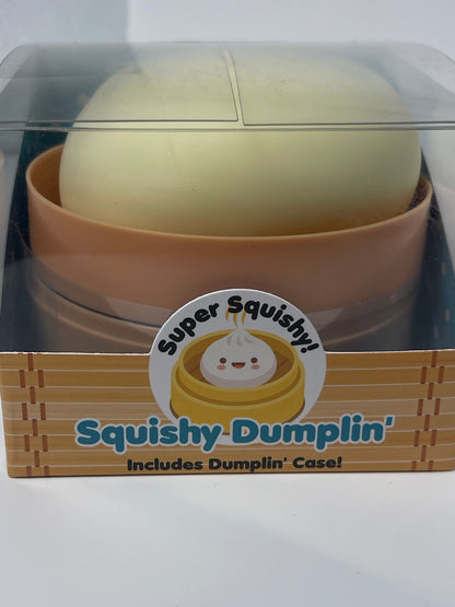 Super Squishy! Squishy Dumplin' Fidget Toy | Large Dumpling