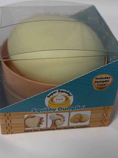 Super Squishy! Squishy Dumplin' Fidget Toy | Large Dumpling