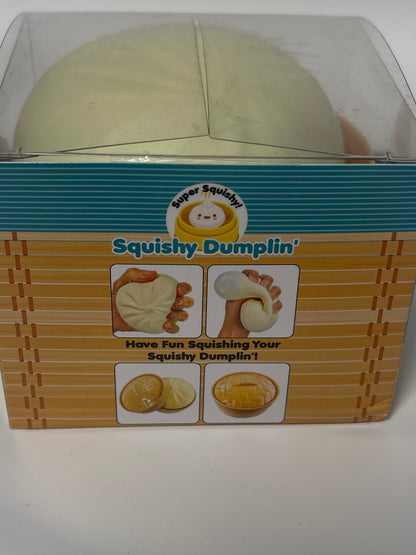 Super Squishy! Squishy Dumplin' Fidget Toy | Large Dumpling