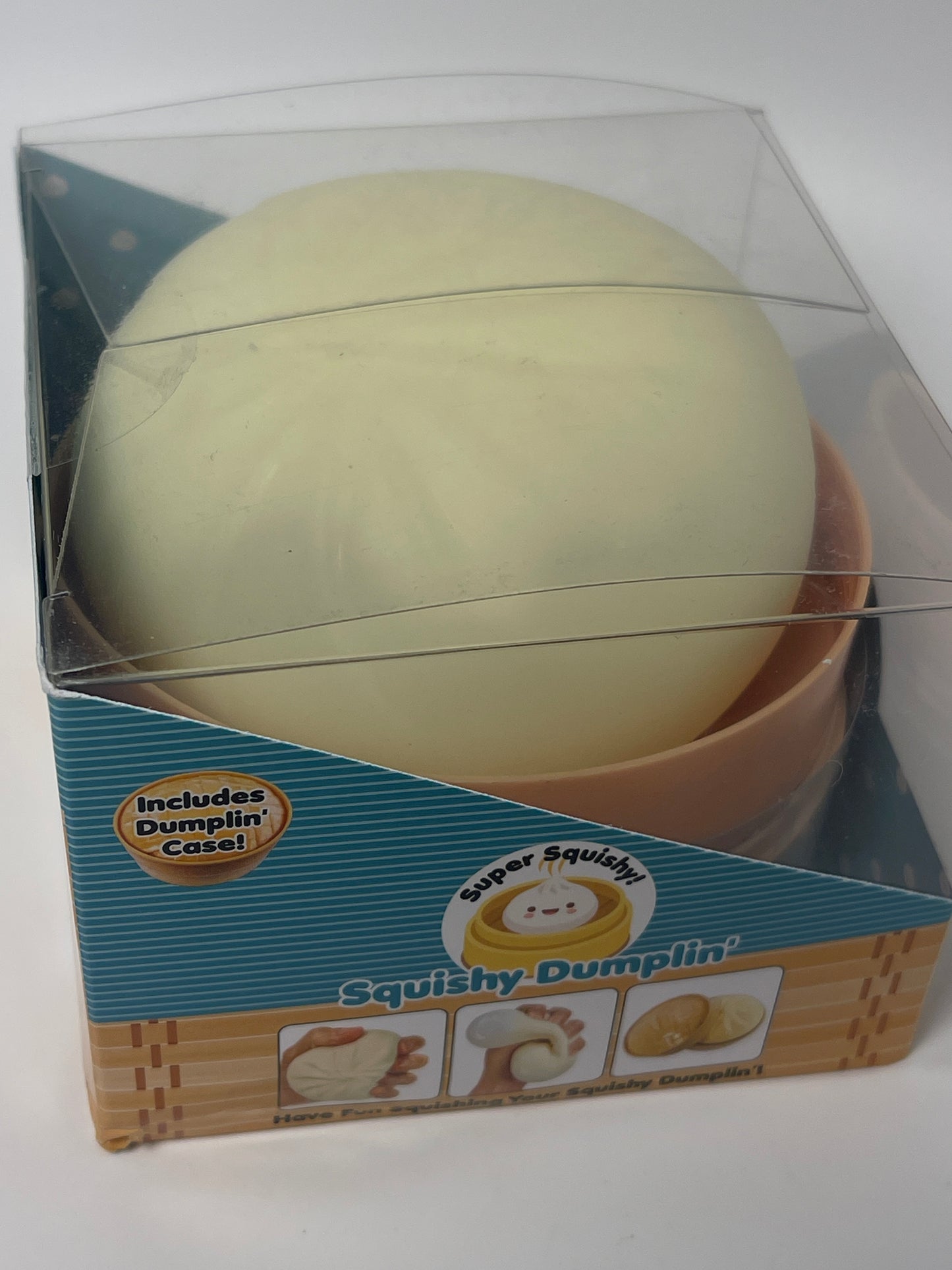Super Squishy! Squishy Dumplin' Fidget Toy | Large Dumpling