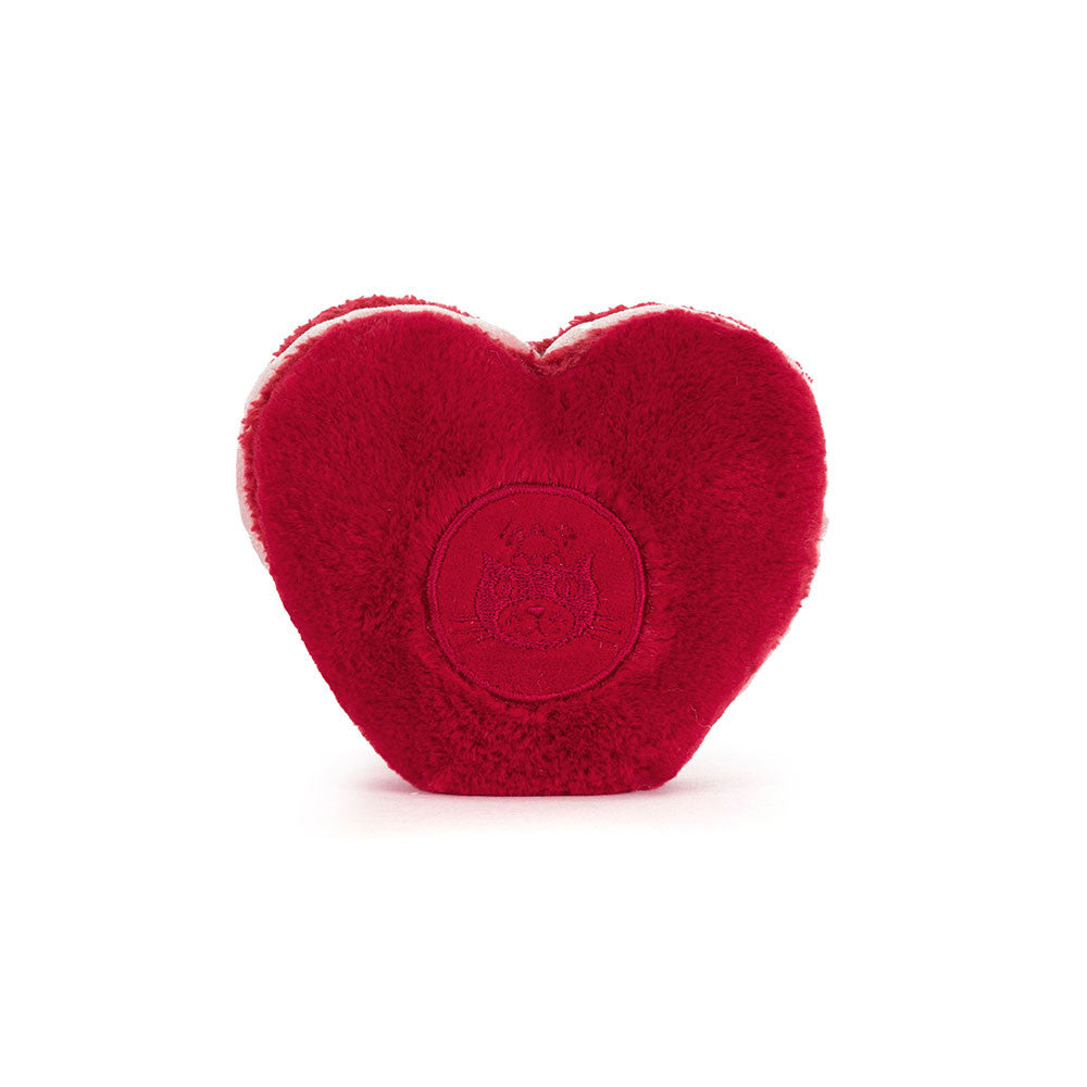 Jellycat Arlette Heart Macaron with Dust Cover