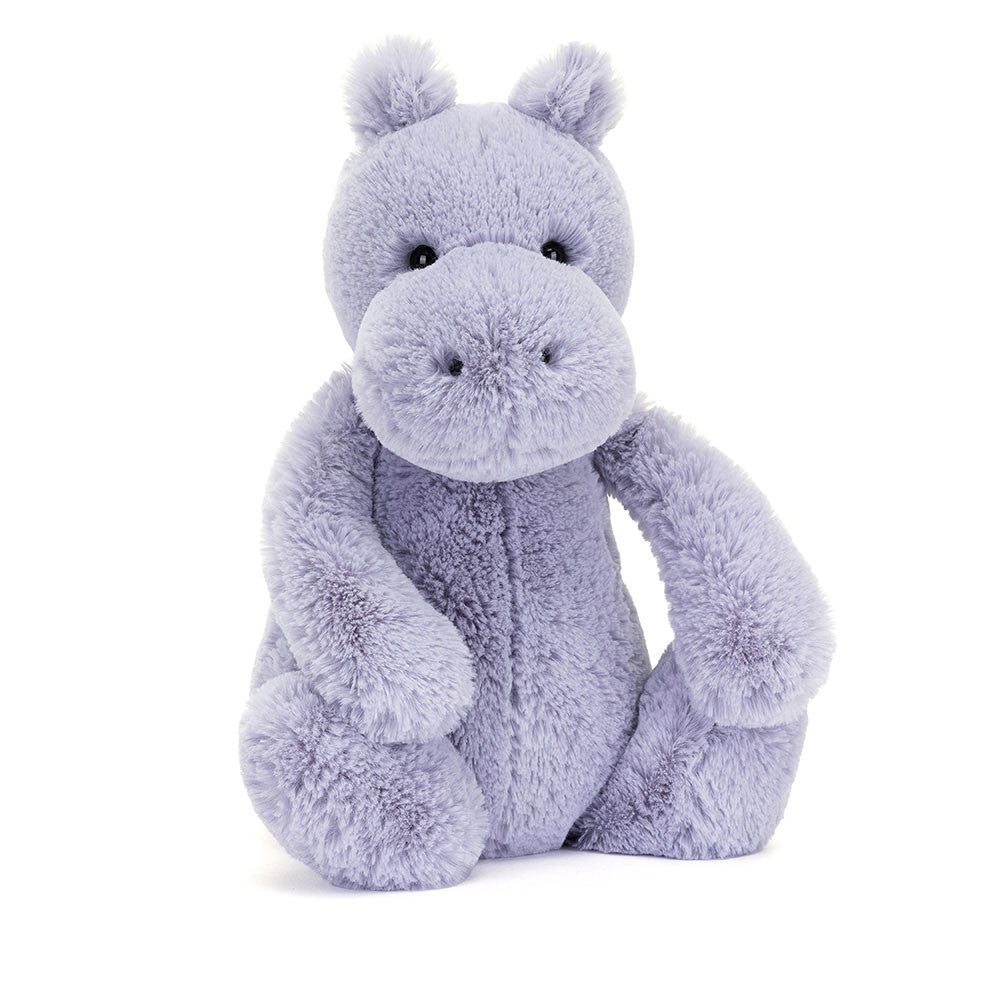 Jellycat Bashful Hippo Plush | Soft & Cuddly Stuffed Animal | Medium