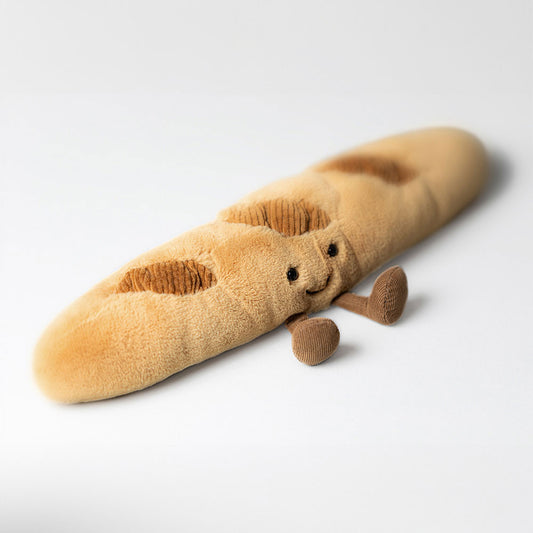 Jellycat Amuseables Baguette with Dust Cover