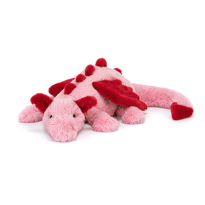 Jellycat Heart Dragon | Limited Edition | Dust Cover Included | Authentic JC