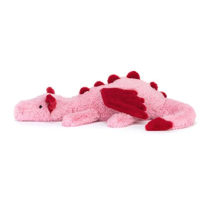 Jellycat Heart Dragon | Limited Edition | Dust Cover Included | Authentic JC