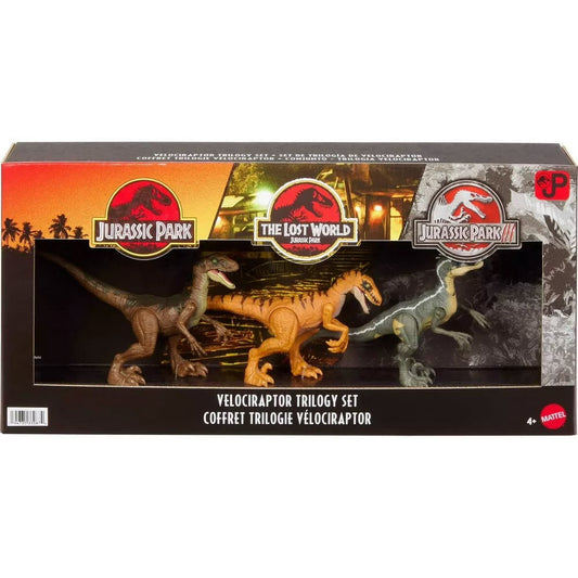 Jurassic Park | The Lost World | Velociraptor Trilogy Set