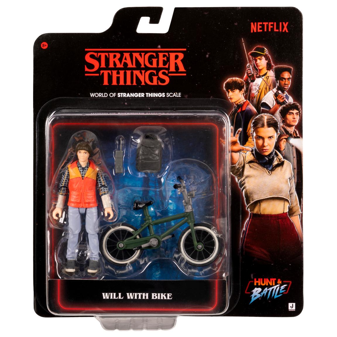 Jazwares | Stranger Things Will Byers with Bike | 2025 Action Figure