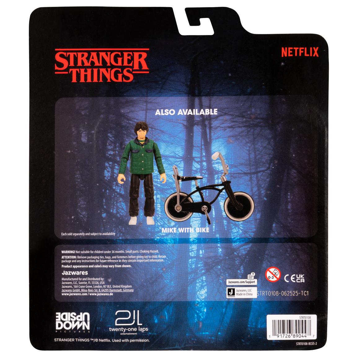Jazwares | Stranger Things Will Byers with Bike | 2025 Action Figure
