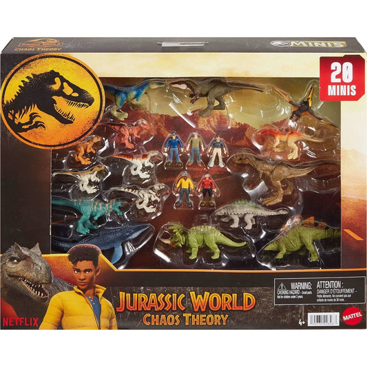 Jurassic World Chaos Theory Collectible Mini Figure Set  | by Mattel